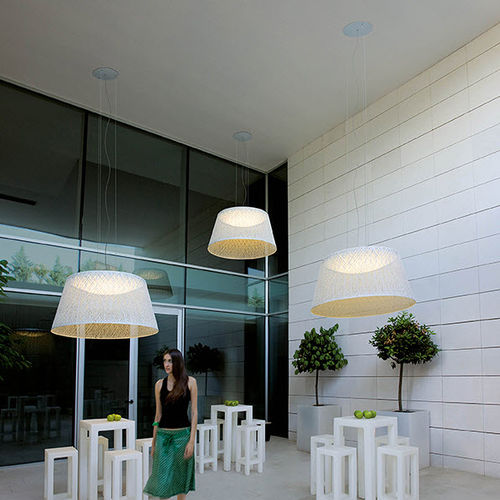 Pendant lamp - Wind - VIBIA LIGHTING - PMMA / fiberglass / contemporary