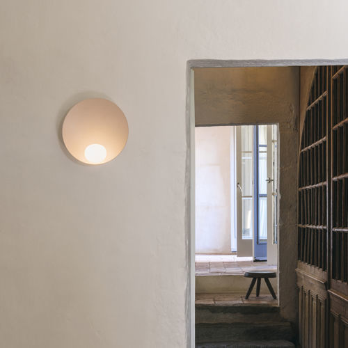 Contemporary wall light - Musa - VIBIA LIGHTING - indoor / blown glass / aluminum