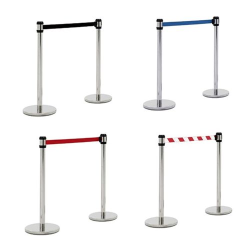 Guidance barrier with retractable strap PGE200 series EDIMETA