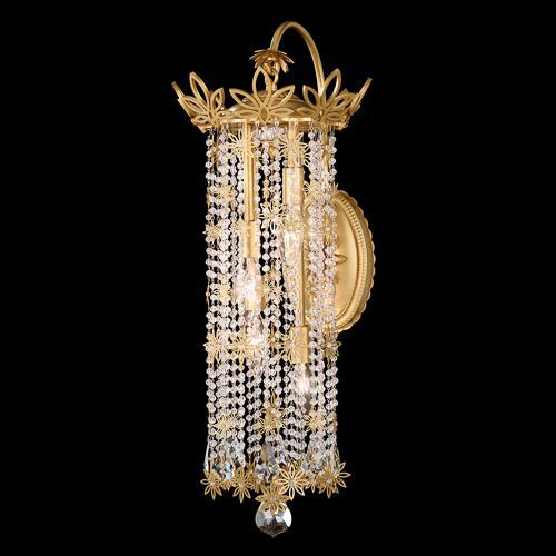 Traditional wall light - FLORABELLA : RL1002N - Swarovski Lighting - indoor / metal / Swarovski® crystal