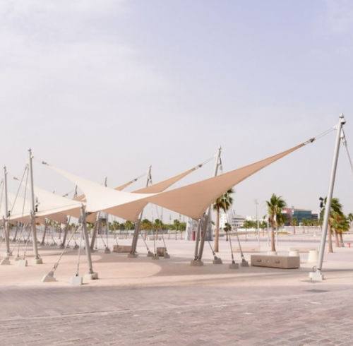 Composite textile membrane - PERFORM 912 S2  - Serge Ferrari ARCHITECTURE - for tensile structures / solar shading / roof