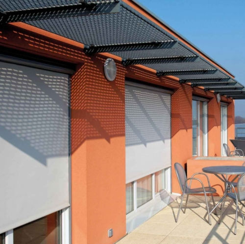 Canvas textile membrane - SOLTIS OPAQUE B92 - Serge Ferrari ARCHITECTURE - composite / solar shading / for interior blinds