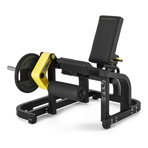 Leg extension weight training machine PURE TECHNOGYM indoor