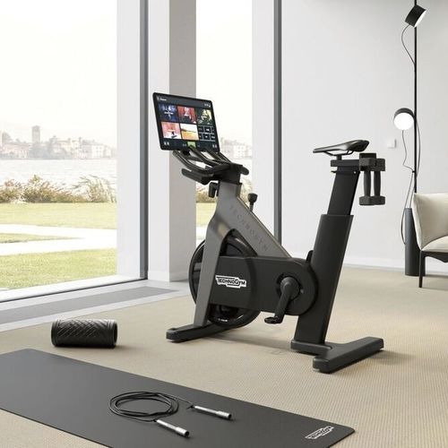 Semi-recumbent exercise bike - TECHNOGYM - outdoor / commercial / for fitness trails