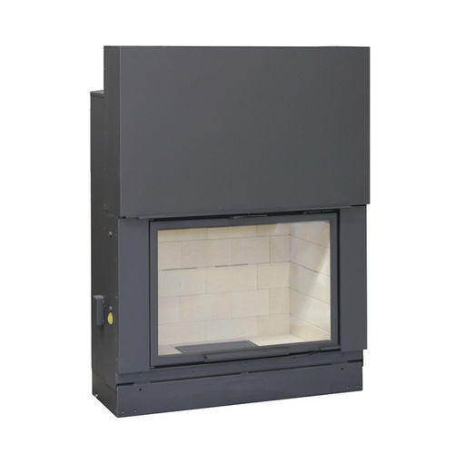Closed wood hearth - F1000 - SEGUIN - 1-sided / double-sided / steel