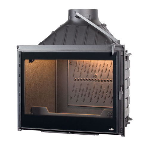 Closed wood hearth - EUROPA 7 - SEGUIN - 1-sided / metal