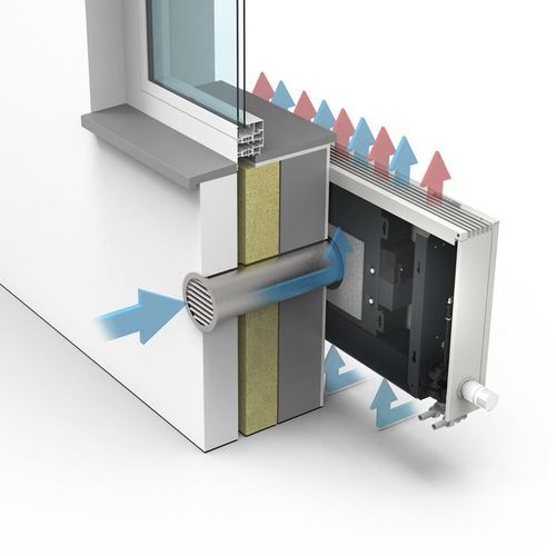 Residential ventilation unit - D-FLOW - JAGA - for home / decentralized