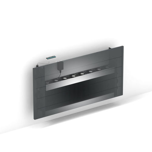 Electric convector - HYBRID ACO - JAGA - hot water / contemporary / metal