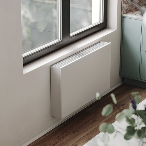 Electric convector - BRIZA - JAGA - hot water / 0...500 w / contemporary