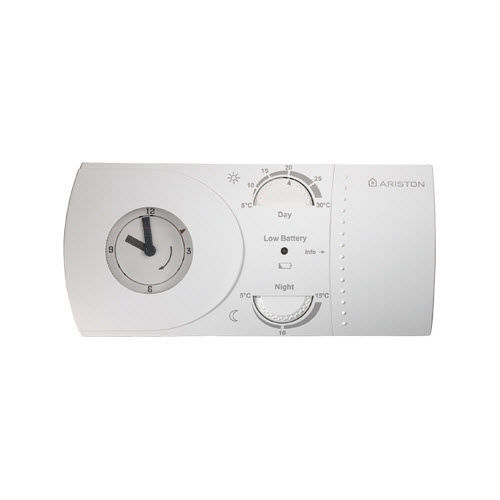 Programmable thermostat - RF - Ariston - for heating / room / wall-mounted