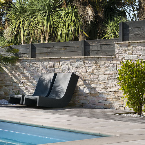 Natural stone tile - VILLAFRANCA DOSEO QUARTZITES - CUPA STONE - polished / matte / indoor