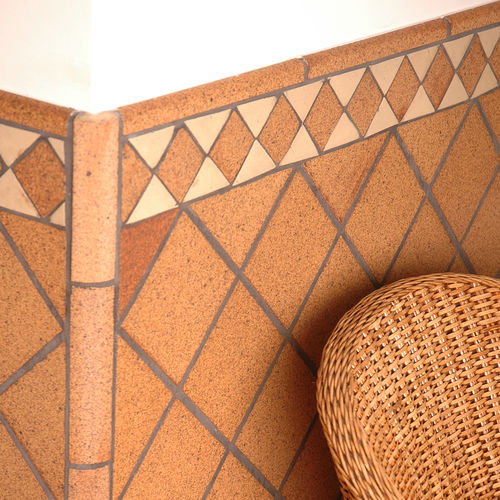 Ceramic border tile - NATURAL - DECOR - TERRAKLINKER - GRES DE BREDA - wall-mounted / for floors