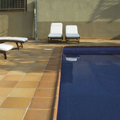 Ceramic swimming pool coping - NATURAL - MEDITERRÁNEO - TERRAKLINKER - GRES DE BREDA