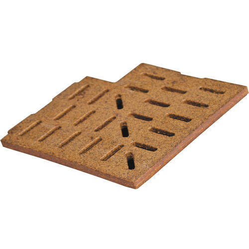 Ceramic overflow grating - NATURAL - TERRAKLINKER - GRES DE BREDA - for swimming pool / corner