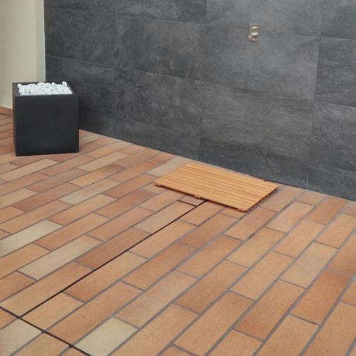 Indoor tile - NATURAL - TERRAKLINKER - GRES DE BREDA - outdoor / garden / poolside
