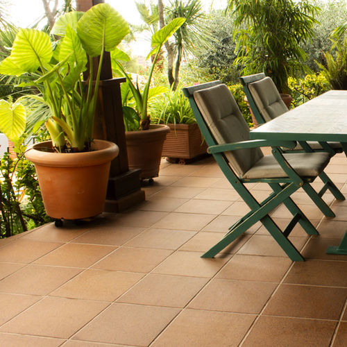 Outdoor tile - NATURAL - TERRAKLINKER - GRES DE BREDA - garden / poolside / patio