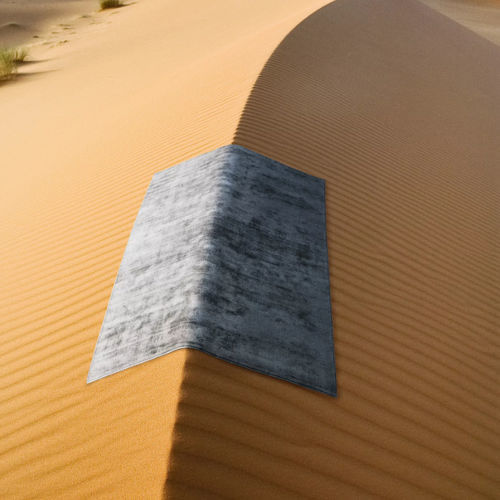 Contemporary rug - DUNE - TISCA ITALIA - plain / viscose / rectangular