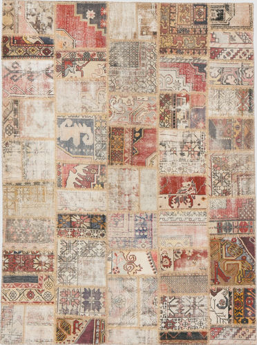 Contemporary rug - MADDA PATCH 4625 - TISCA ITALIA - patchwork / wool / rectangular