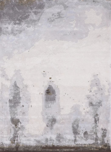 Contemporary rug - H-FLEETING IMAGE - TISCA ITALIA - patterned / wool / viscose
