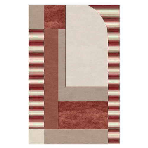 Contemporary rug - CHUNKY 8 - TISCA ITALIA - patterned / cotton / New Zealand wool