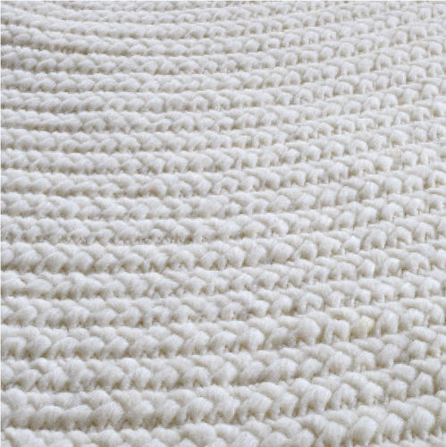 Contemporary rug - Rondo - TISCA ITALIA - plain / wool / New Zealand wool