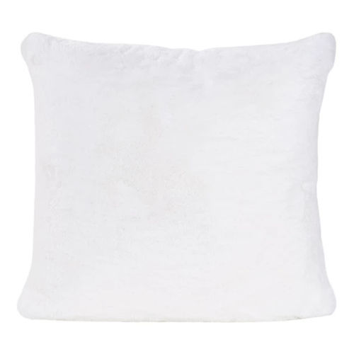 Faux fur pillow - GUANACO 984 - TISCA ITALIA - square