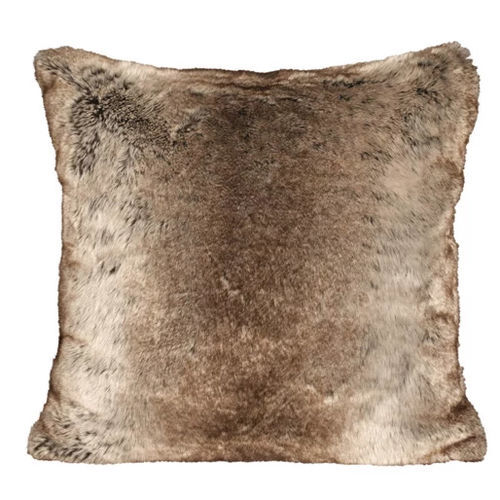 Faux fur pillow - QUOKKA 917 - TISCA ITALIA - square