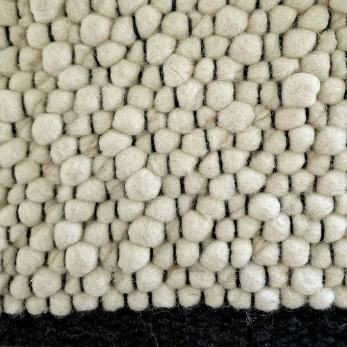 Contemporary rug - Gravel - TISCA ITALIA - plain / wool / rectangular