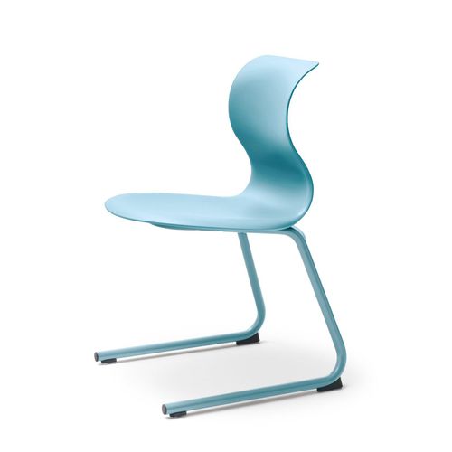 Contemporary chair - PRO C - Flötotto Einrichtungssysteme GmbH - indoor / chromed metal / polypropylene