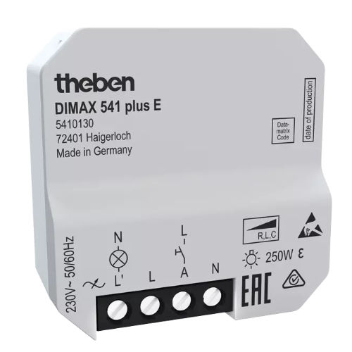 DIN rail dimmer - DIMAX 541 PLUS E - Theben AG