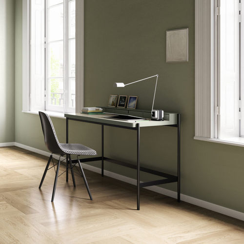 Contemporary secretary desk - PS 20 | PS 20 BIG - Müller - metal / green / blue