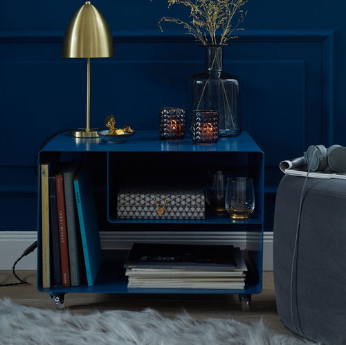 Storage trolley - R 106 - Müller - commercial / chrome