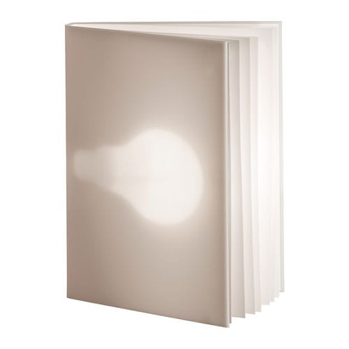 Table lamp - BOOK LIGHT TLVW 96 - Tecnolumen - plastic / original design / corded
