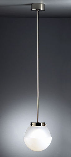 Pendant lamp - HMB 29 - Tecnolumen - metal / glass / opal