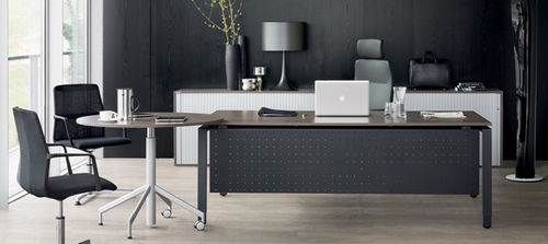 Executive desk - PURE - Wiesner Hager - contemporary / wooden / commercial
