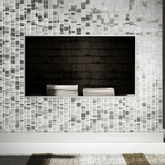 Glass mosaic tile - LIBERTY DIAMOND - Trend - polished / indoor / wall
