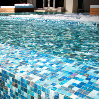 Glass mosaic tile - MIX WAVY - Trend - polished / indoor / wall