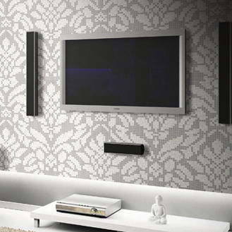 Glass mosaic tile - WALLPAPER FLORAL 2 - Trend - polished / indoor / wall
