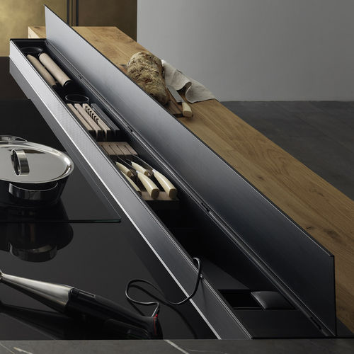 Built-in kitchen unit - Logica Theca - VALCUCINE