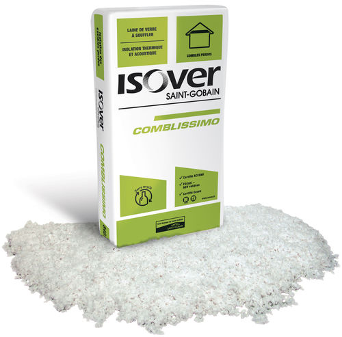 Thermal-acoustic insulation - Comblissimo - ISOVER SAINT-GOBAIN - glass wool / blown / interior