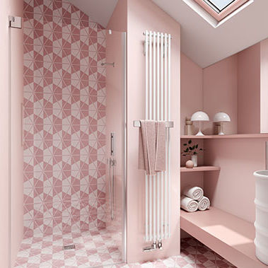 Hot water radiator - PIO® PLUS - KERMI - 751 w...1000 w / 501 w...750 w / 0...500 w