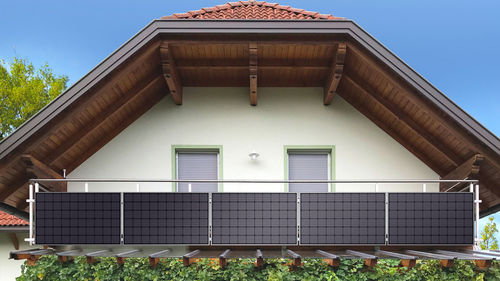 Flat thermal solar collector - SONNENKRAFTWERK - Sonnenkraft Gmbh - for water heating / for heating / colored