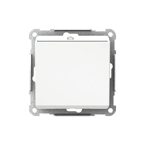 Key card switch - WDE002053 - Merten GmbH - electromechanical / recessed / ABS