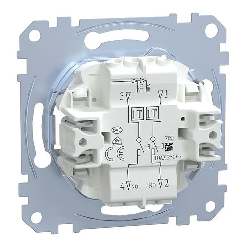 Light switch - MEG3055-0000 - Merten GmbH - push-button / rocker / electromechanical