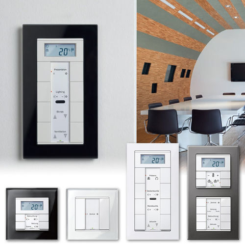 Home automation system control keypad - 2 - Merten GmbH - for heating systems / for lighting / for air conditioning