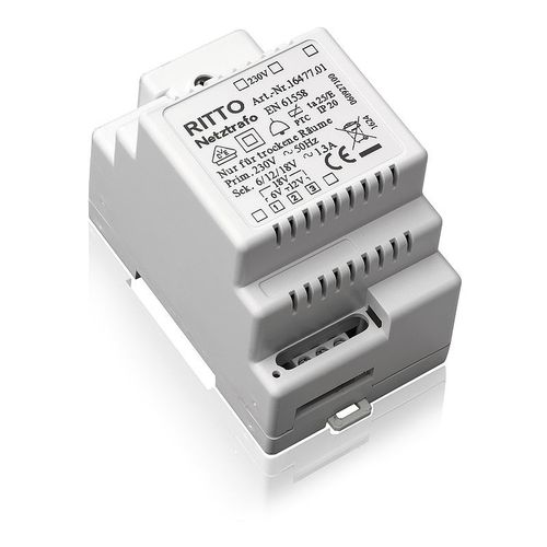 AC/AC power supply - 1647701 - Merten GmbH - DIN rail / multiple-output / for CCTV cameras
