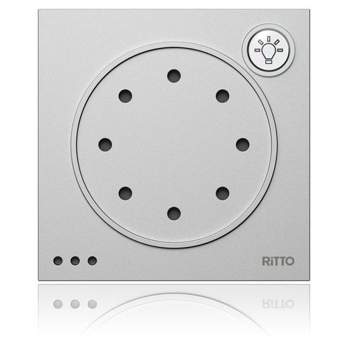 Metal intercom module - PORTIER - Merten GmbH - for apartment / panel-mount / exterior