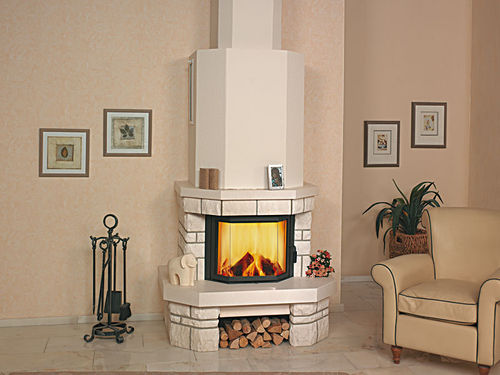 Wood-burning fireplace - RUSTICO 12 N - Hark GmbH & Co. KG - built-in / Single-sided / closed hearth