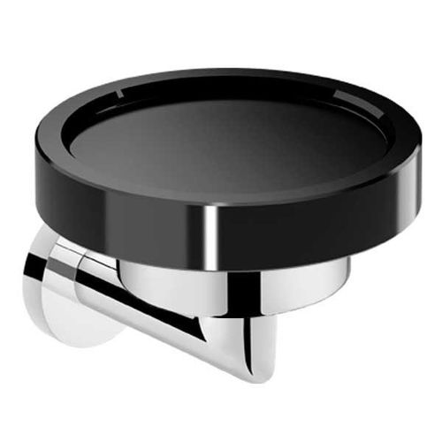 Wall-mounted soap dish - 7060011 BB CC - Pomd'or - metal / glass