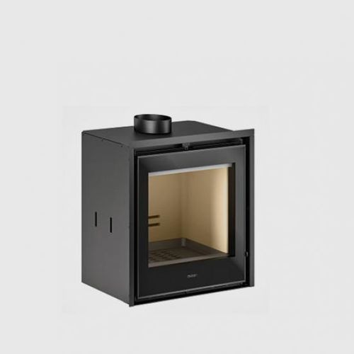 Wood-burning fireplace insert - IL 52/57 M - Piazzetta - steel / cast iron / natural convection